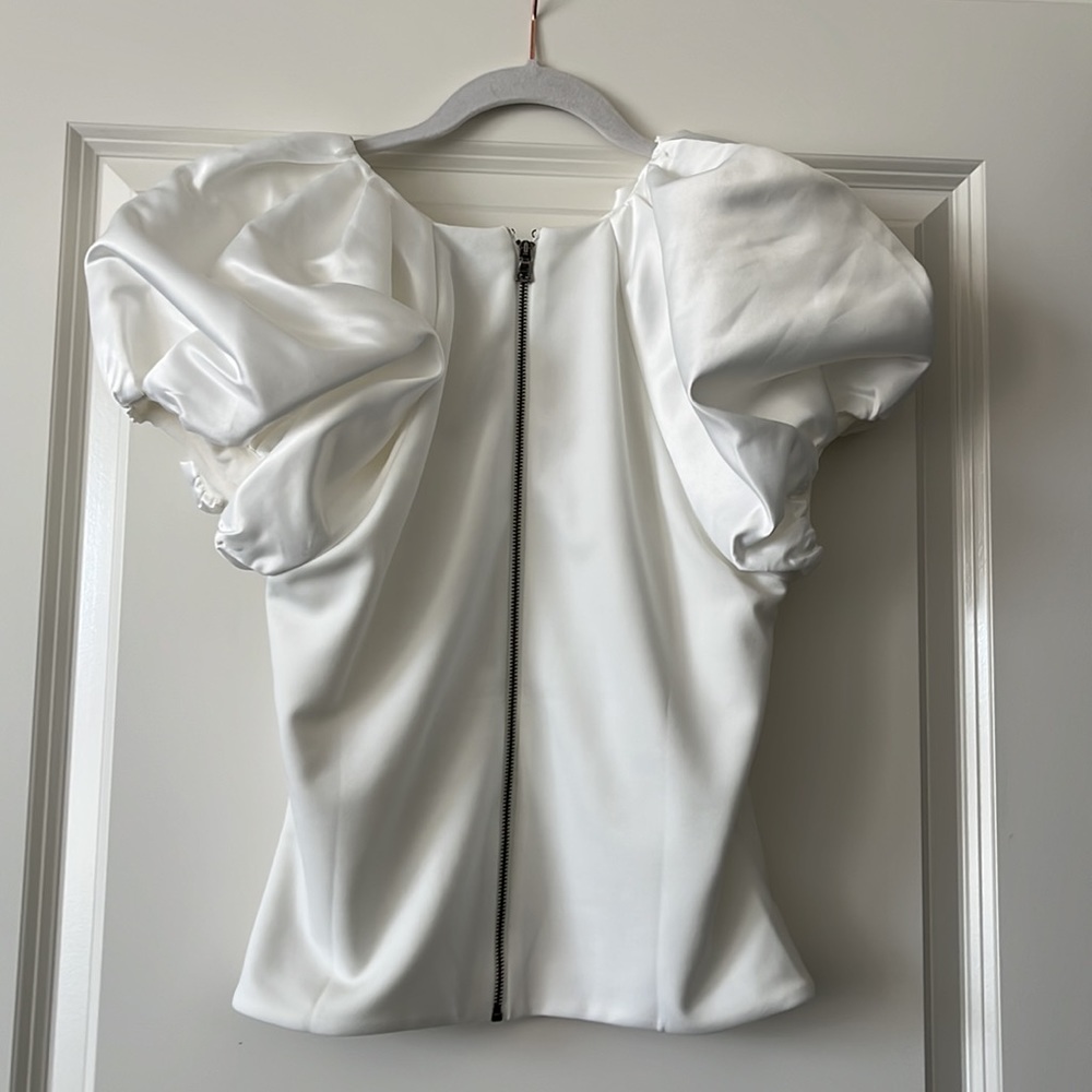 CICI BUBBLE SLEEVE TOP - Picture 11 of 11